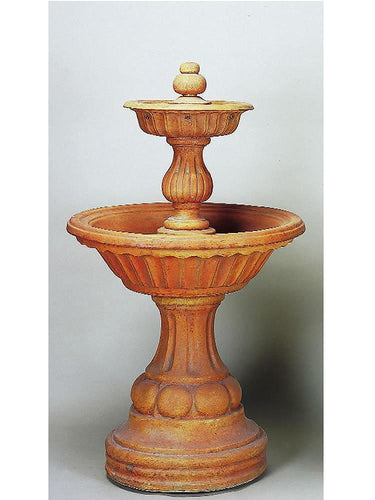 Siena Ada Cast Stone Outdoor Garden Fountain With Spout Fountain Tuscan